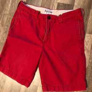 Boys red Abercrombie Shorts